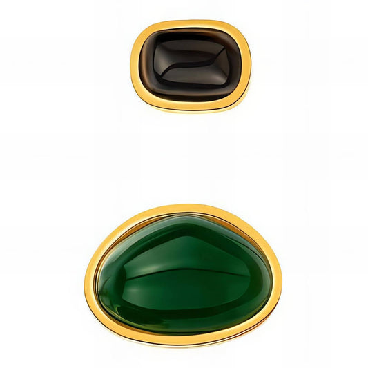 Stones Stud Earrings