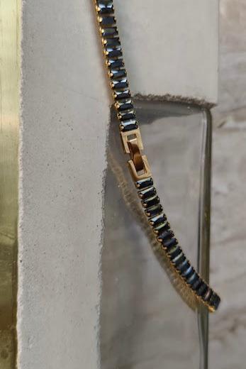 Black Tennis Necklace